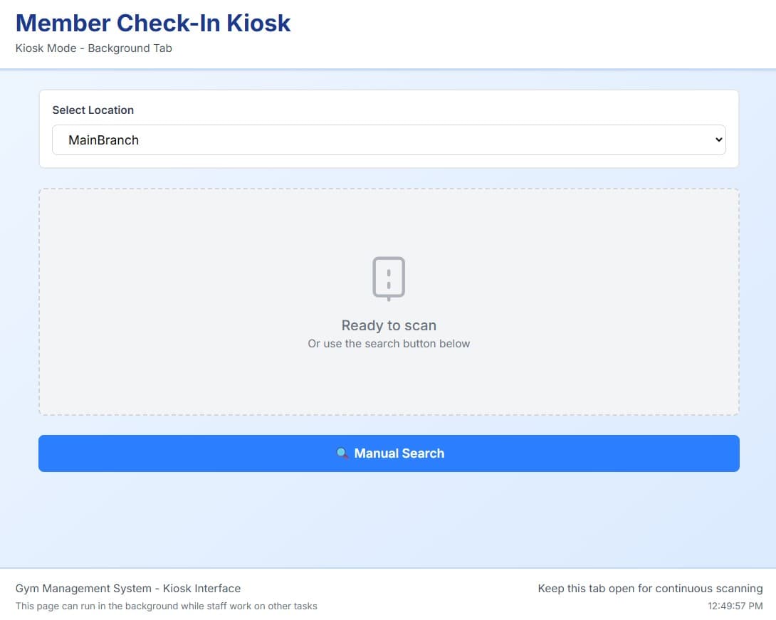 Check-In System