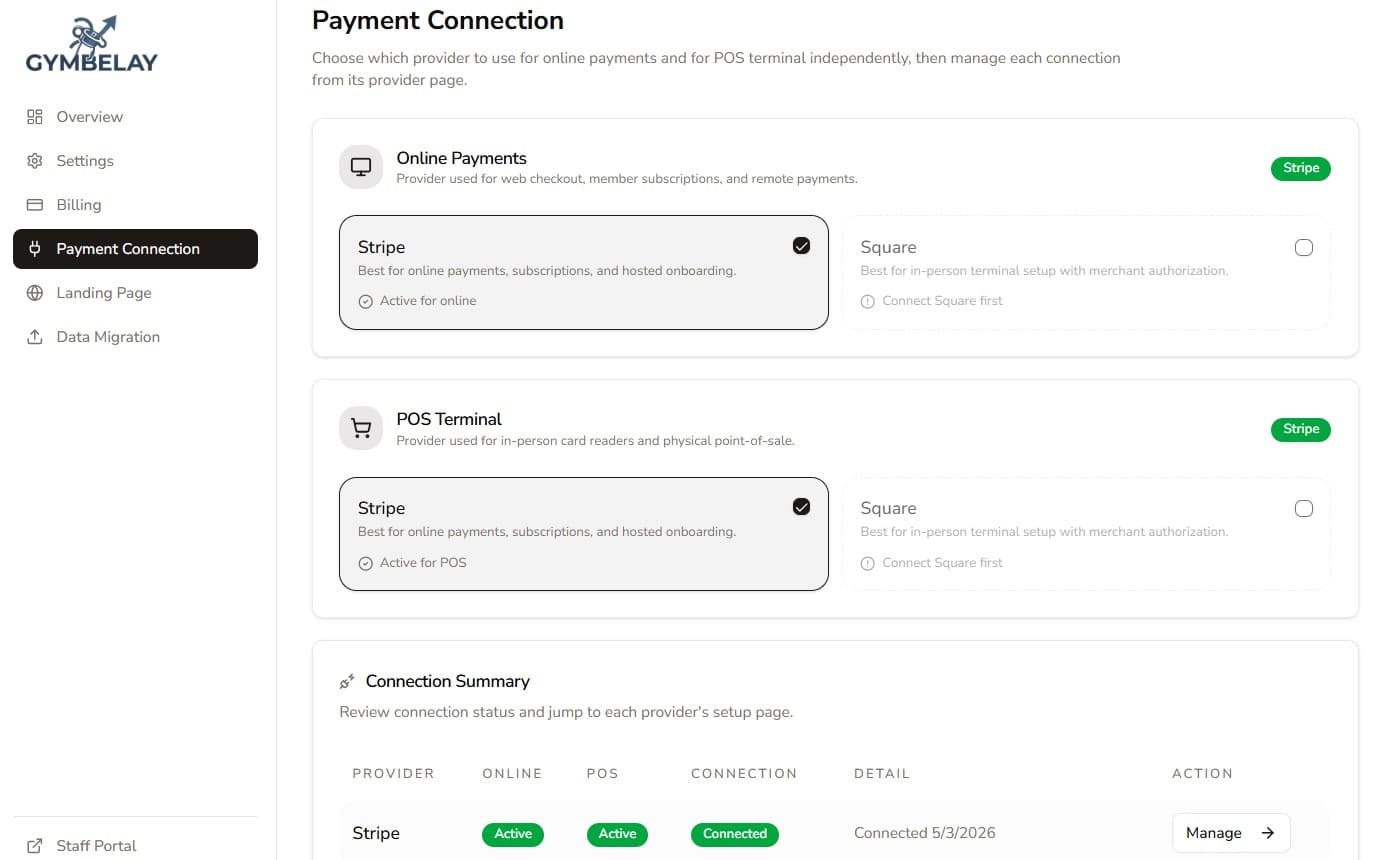Connect your payments