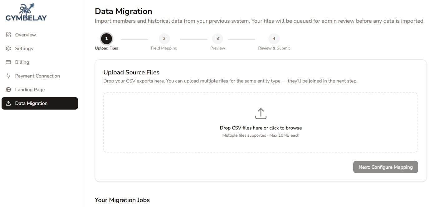 Import your data