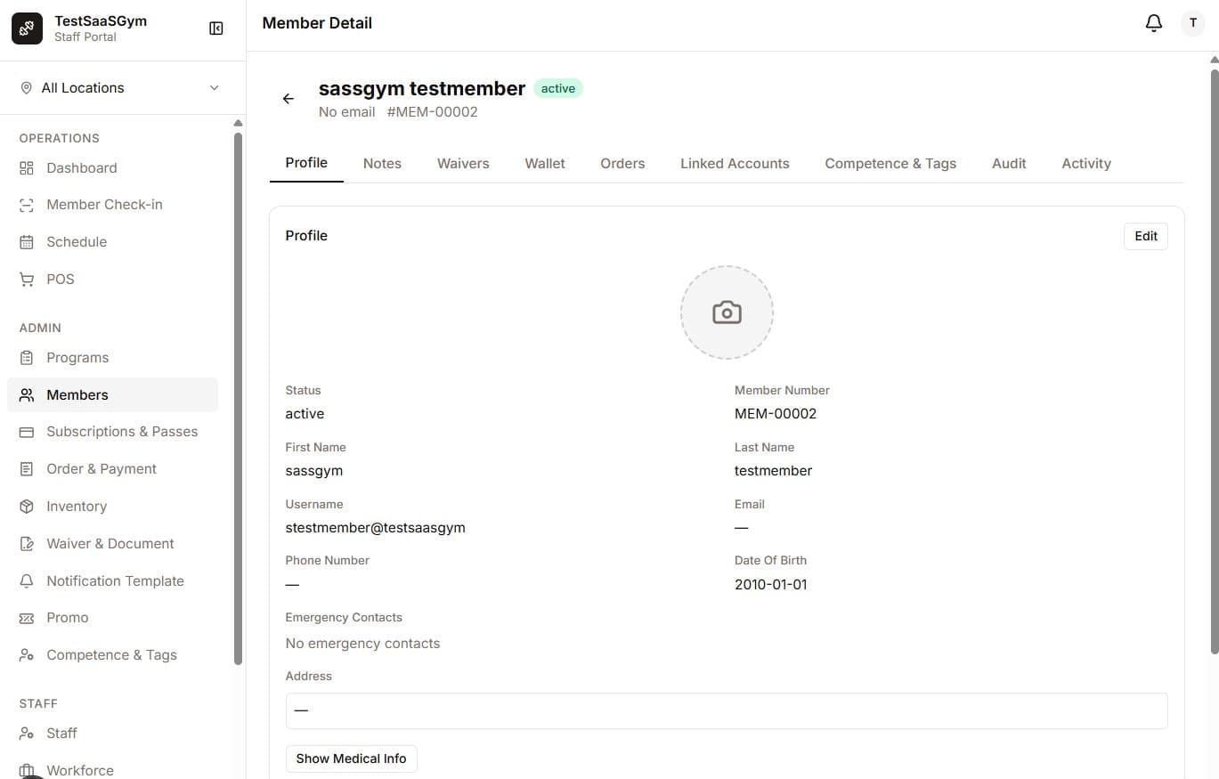 Member Management preview