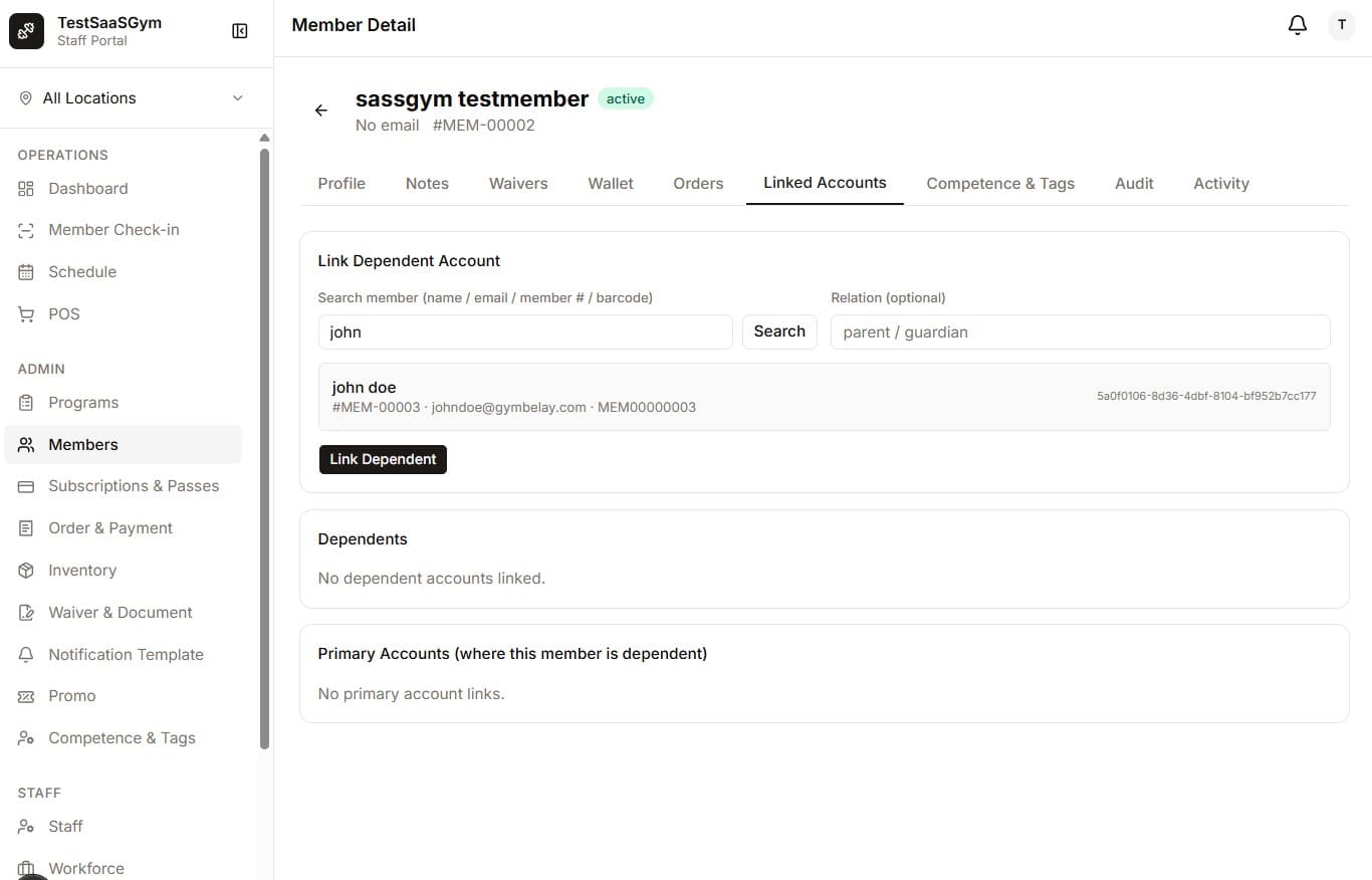 Member Management preview