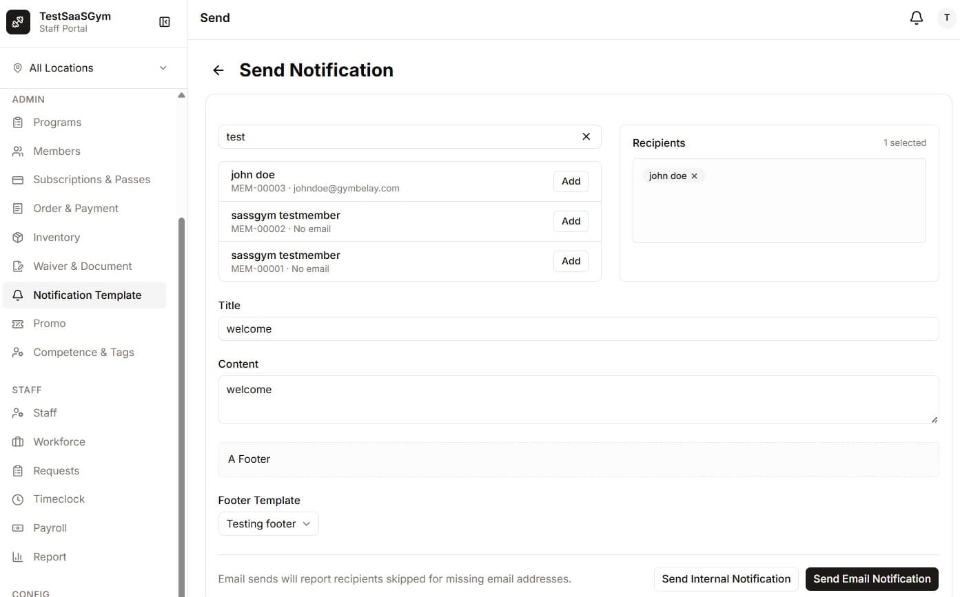 Notifications